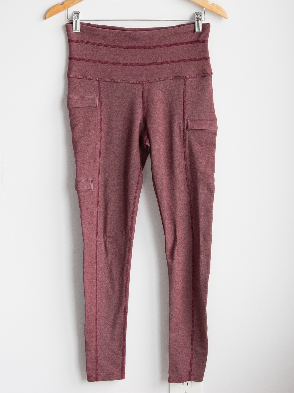 The North Face FlashDry Burgundy Leggings Women’s Medium